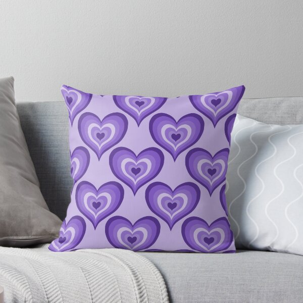 Item preview, Patrón de corazones morados designed and sold by Julie Erin Designs.