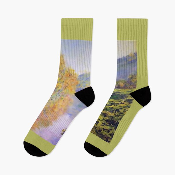 Item preview, Banks of the Seine at Jeufosse, Autumn by Claude Monet. designed and sold by CristalleLisa.