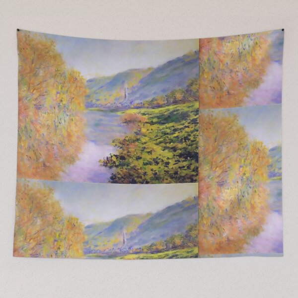 Item preview, Banks of the Seine at Jeufosse, Autumn by Claude Monet. designed and sold by CristalleLisa.