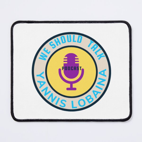 Item preview, We should talk Podcast by Yannis Lobaina designed and sold by Yannis Lobaina Art .