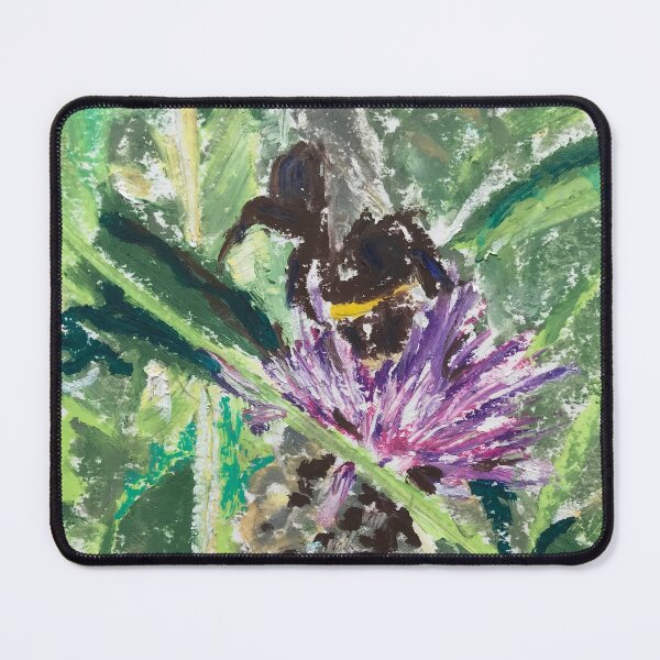 Item preview, Bumble on knapweed designed and sold by Catherine Holland.