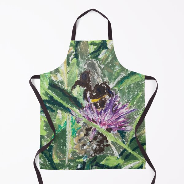 Item preview, Bumble on knapweed designed and sold by Catherine Holland.