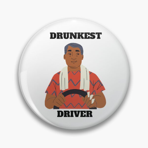 Item preview, God's Drunkest Driver Funny Humour Graphic Road Car designed and sold by hShah06.