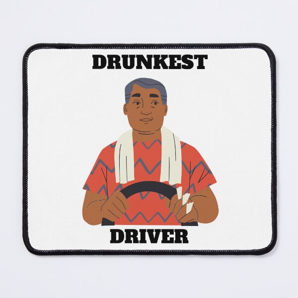 Item preview, God's Drunkest Driver Funny Humour Graphic Road Car designed and sold by hShah06.