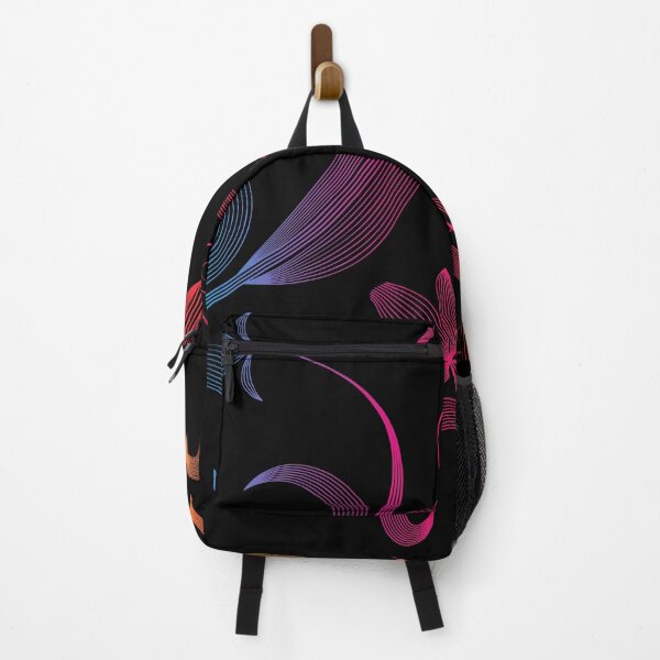 Item preview, Floral ornament, iridescent on a dark background designed and sold by ReflectedCrafts.