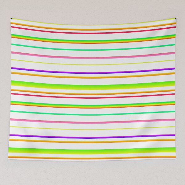 Item preview, Multi color line pattern | white line pattern designed and sold by lausn.