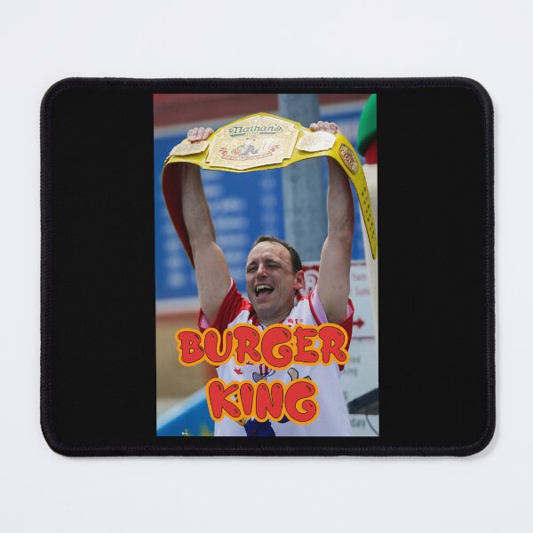 Item preview, joey chestnut the burger king The Glizzy Gladiator designed and sold by vntgxprss.