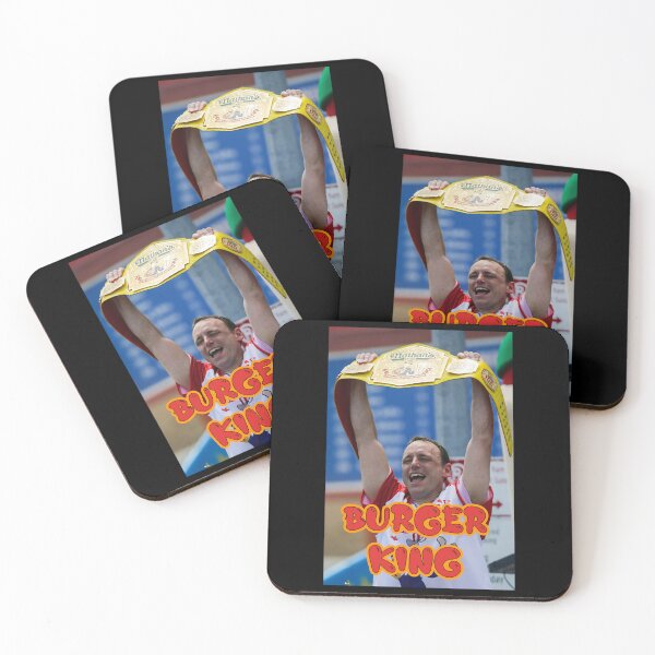 Item preview, joey chestnut the burger king The Glizzy Gladiator designed and sold by vntgxprss.