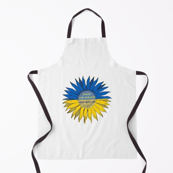 Item preview, Stand with Ukraine Sunflower designed and sold by Hunnybugs.