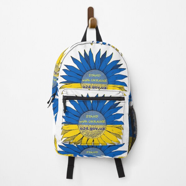 Item preview, Stand with Ukraine Sunflower designed and sold by Hunnybugs.