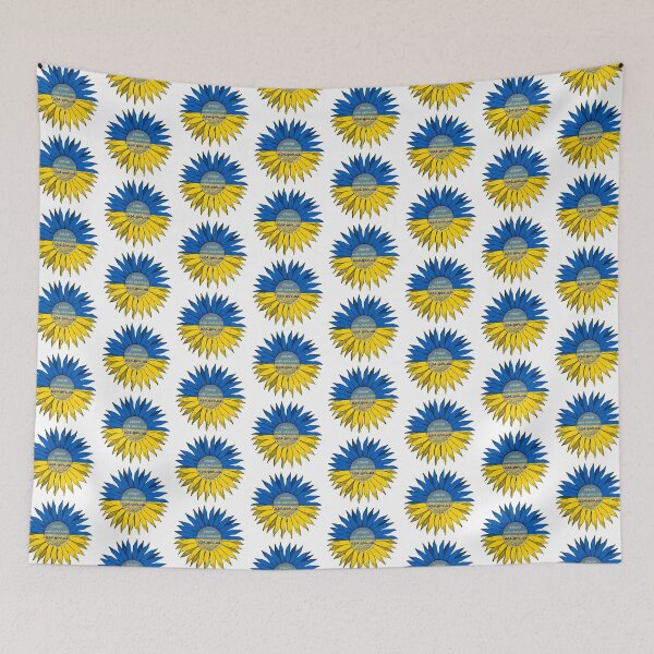 Item preview, Stand with Ukraine Sunflower designed and sold by Hunnybugs.