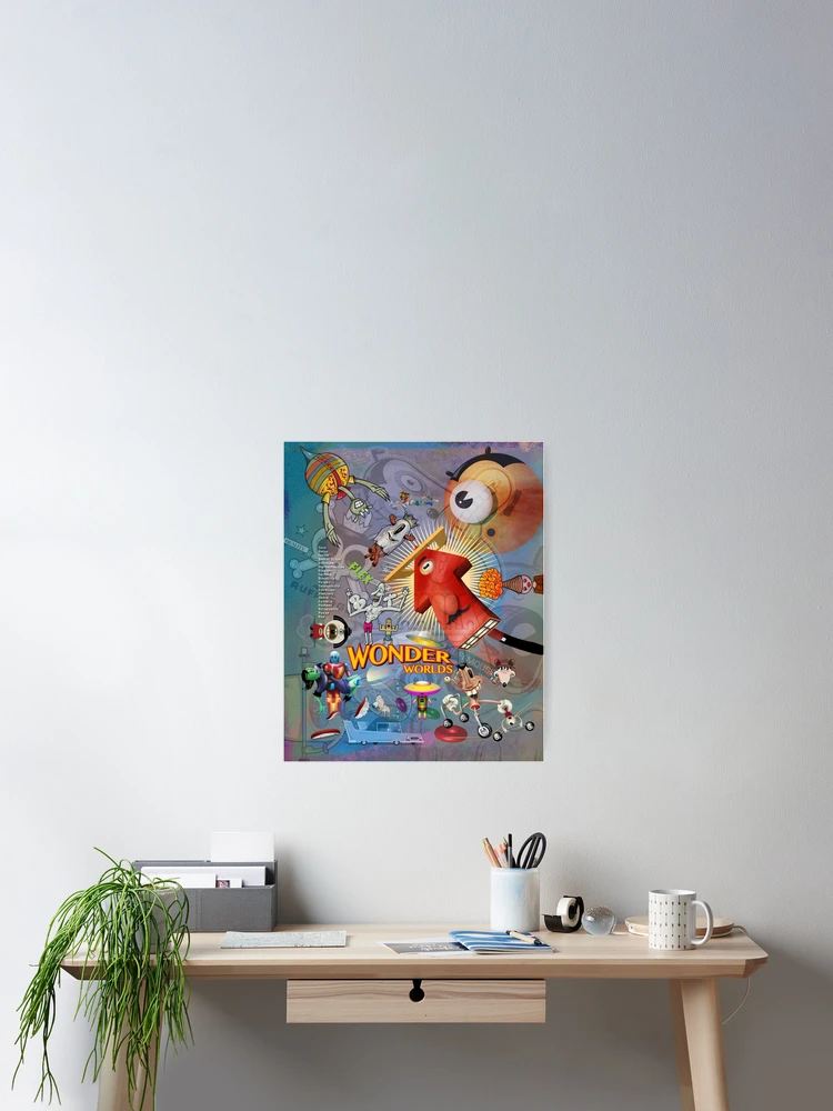 Thumbnail 2 of 3, Poster, Wonder Worlds 2 designed and sold by Ruffmouse.