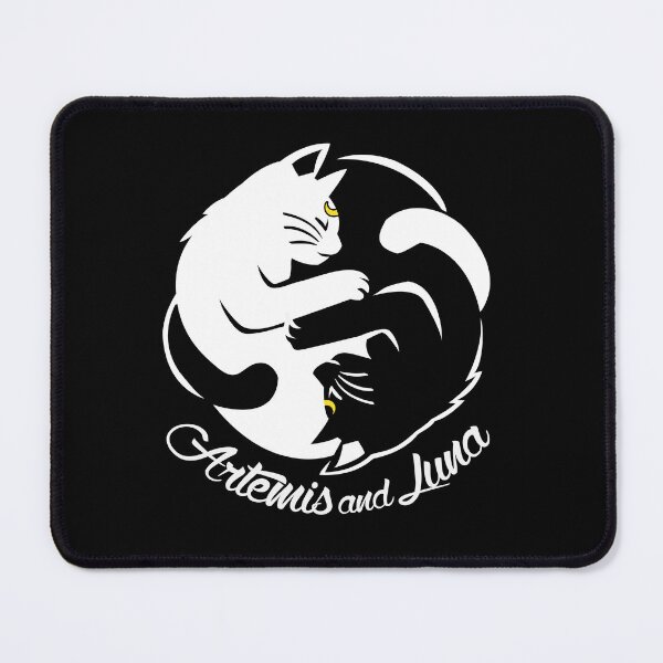 Item preview, Sailormoon Artemis and Luna Yin Yang designed and sold by T-TEES Clothing.
