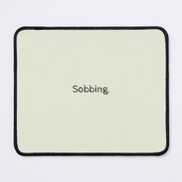 Item preview, Sobbing  Aesthetic Words Stickers designed and sold by estheticianart.
