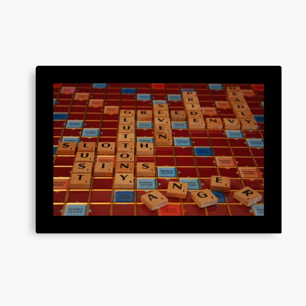 Anger Canvas Print