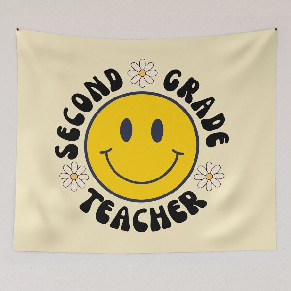 Item preview, Second Grade Teacher designed and sold by BronikowskiART.