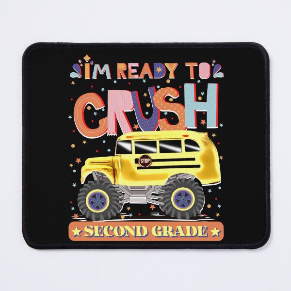 Item preview, Back To School Bus I'm Ready To Crush Second Grade designed and sold by CharJens.