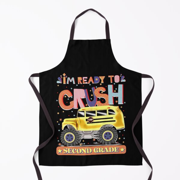 Item preview, Back To School Bus I'm Ready To Crush Second Grade designed and sold by CharJens.