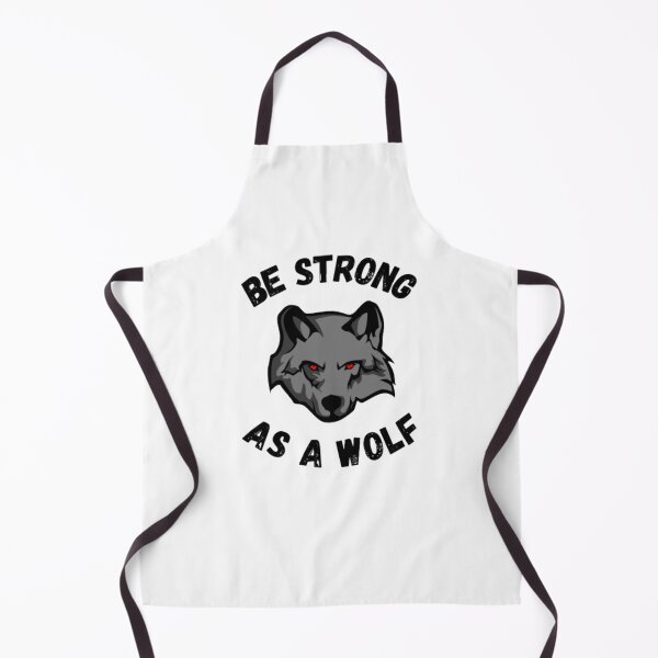 Item preview, Be strong as a wolf-motivational-cool-dangerous-red eyes designed and sold by PacePoint.