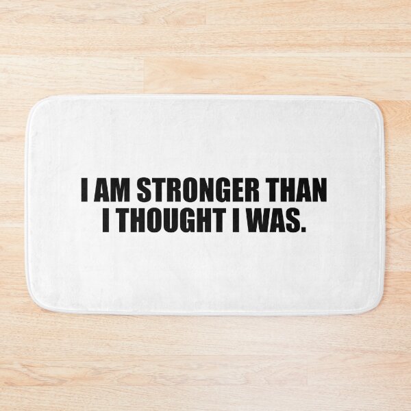 Item preview, I am stronger than I thought I was designed and sold by Colorfulandfun.
