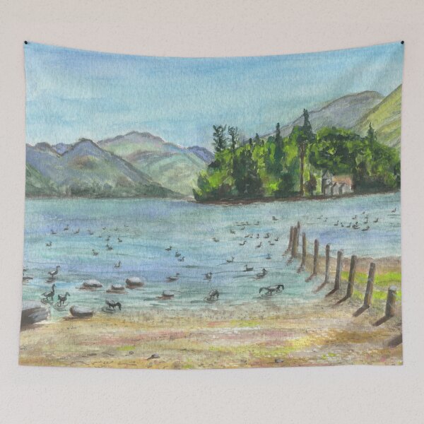 Item preview, Derwentwater from Crow Park designed and sold by LymphomaLass.