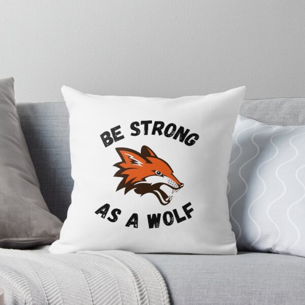 Item preview,  Be strong as a wolf-motivational-cool-red wolf designed and sold by PacePoint.
