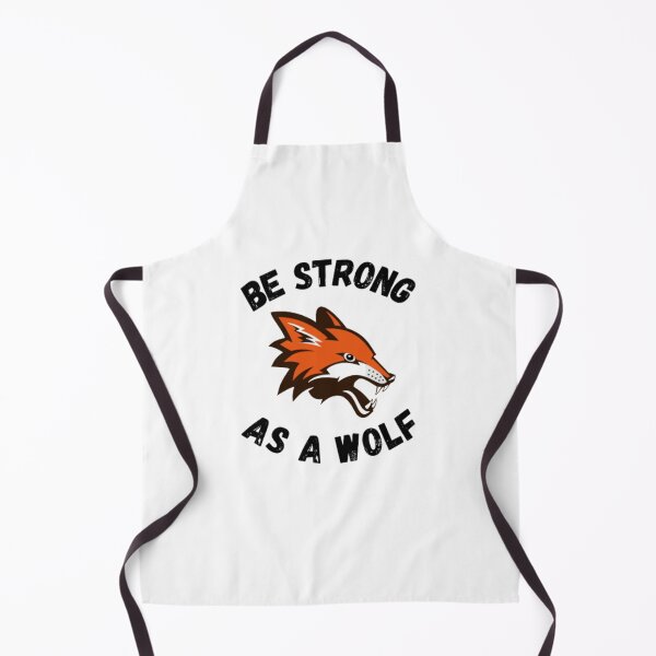 Item preview, Be strong as a wolf-motivational-cool-red wolf designed and sold by PacePoint.