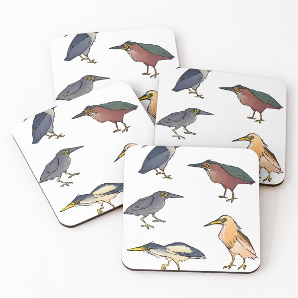 Item preview, Small Heron Set designed and sold by GreenHeronArt.