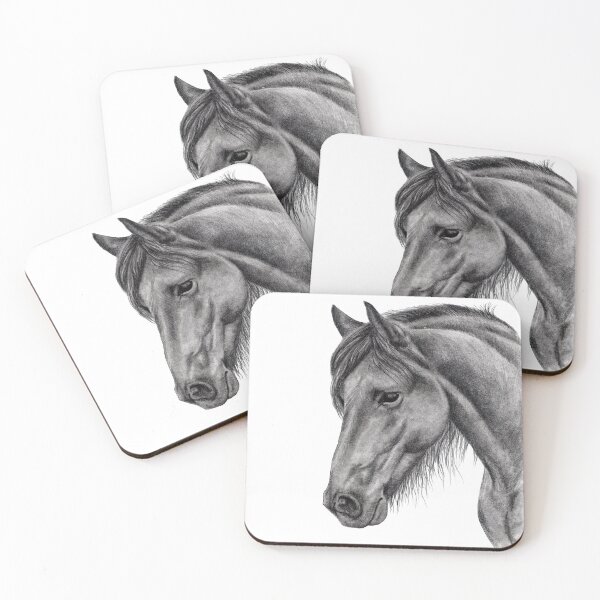 Item preview, Portrait of a Friesian 2 designed and sold by SylvieG18.