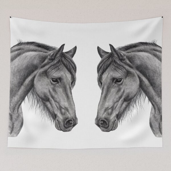 Item preview, Portrait of a Friesian 2 designed and sold by SylvieG18.