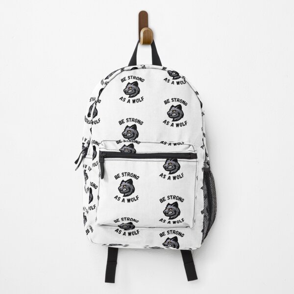 Item preview, Be strong as a wolf-motivational-cool-black wolf-dreaded designed and sold by PacePoint.