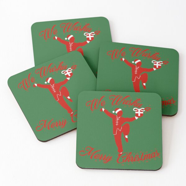 Item preview, We Wushu a Merry Christmas (Green) designed and sold by Jairo Guarin.