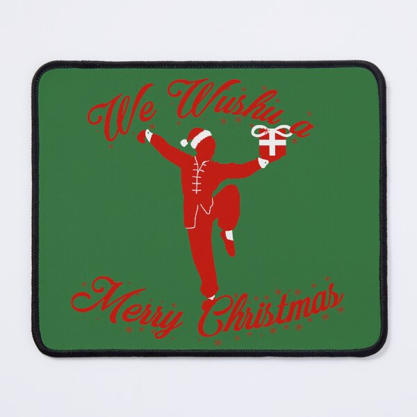 Item preview, We Wushu a Merry Christmas (Green) designed and sold by Jairo Guarin.