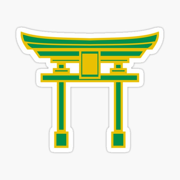 Item preview, torii gate (green) designed and sold by PabloDeChenez.