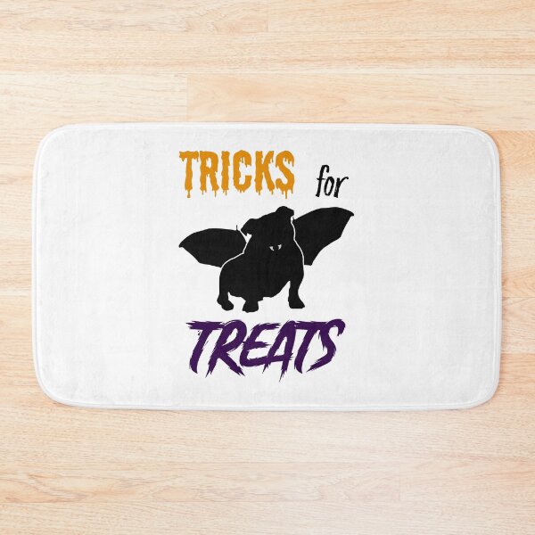 Item preview, Bulldog Bat "Tricks for Treats" - Dog Halloween Costume Design designed and sold by DesignsofWhimsy.