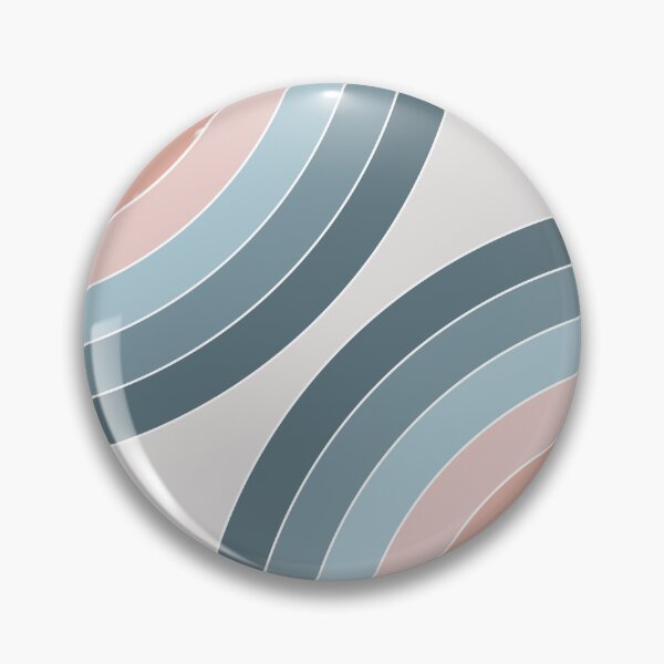 Item preview, Blue and pink retro style circles designed and sold by BattaAnastasia.
