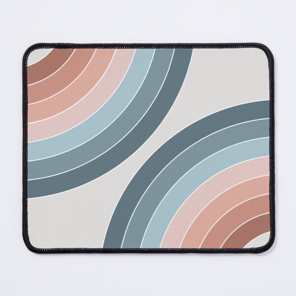 Item preview, Blue and pink retro style circles designed and sold by BattaAnastasia.