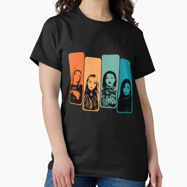Artikel-Vorschau von MAMAMOO Bunte Retro-Silhouette, designt und verkauft von AliffStudio.
