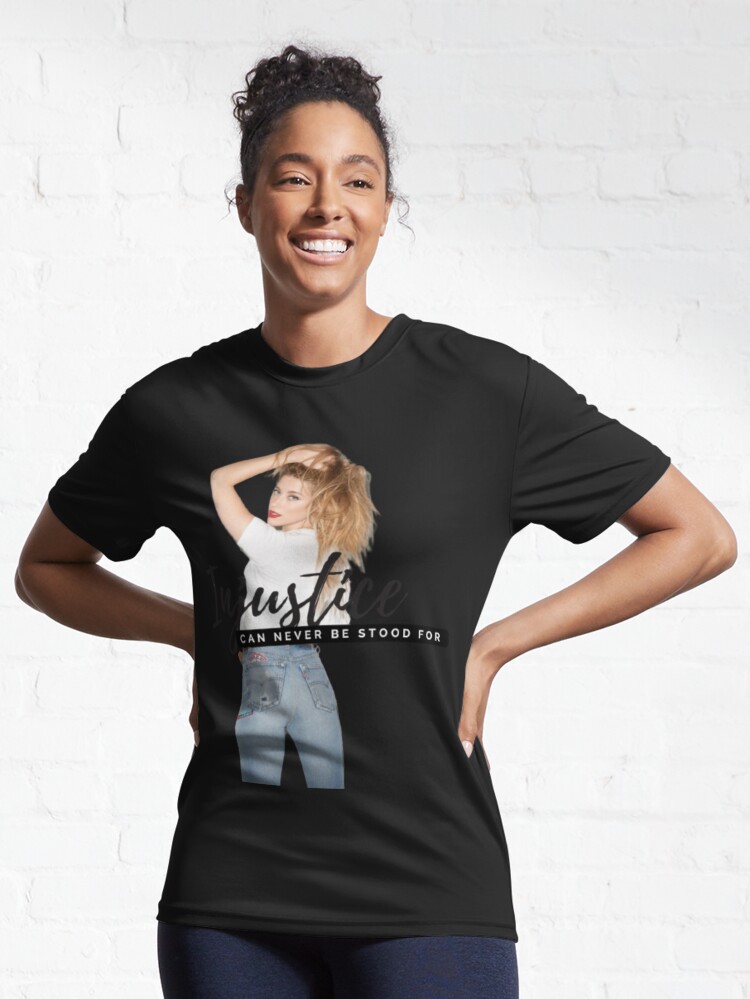Discover Amber Heard  Injustice Can Neve Active T-Shirt