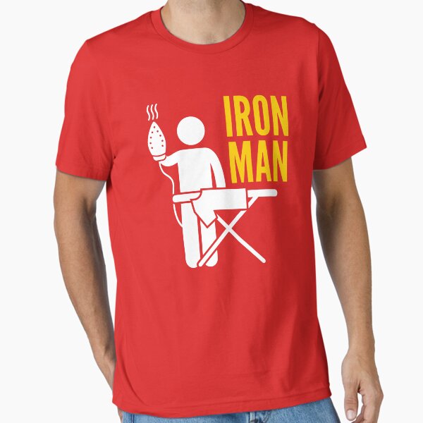 Item preview, Iron Man ironing (Red) designed and sold by CherieTree.