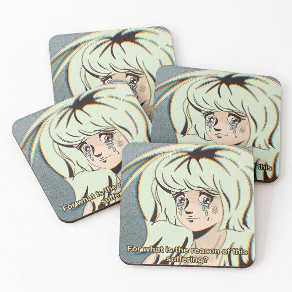 Item preview, Sad 80s Anime Girl designed and sold by cheeseykat-art.