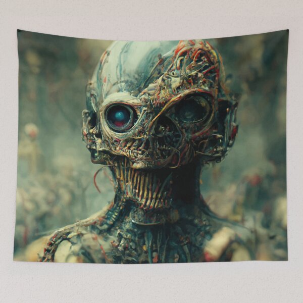 Item preview, BioMechanical Horror designed and sold by Quantum Sheep.