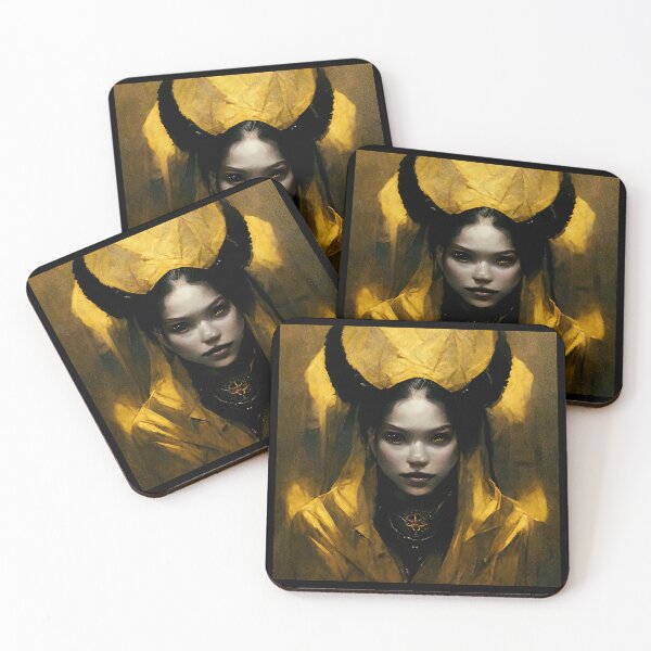 Item preview, Demon woman in gold designed and sold by SulyMarko.
