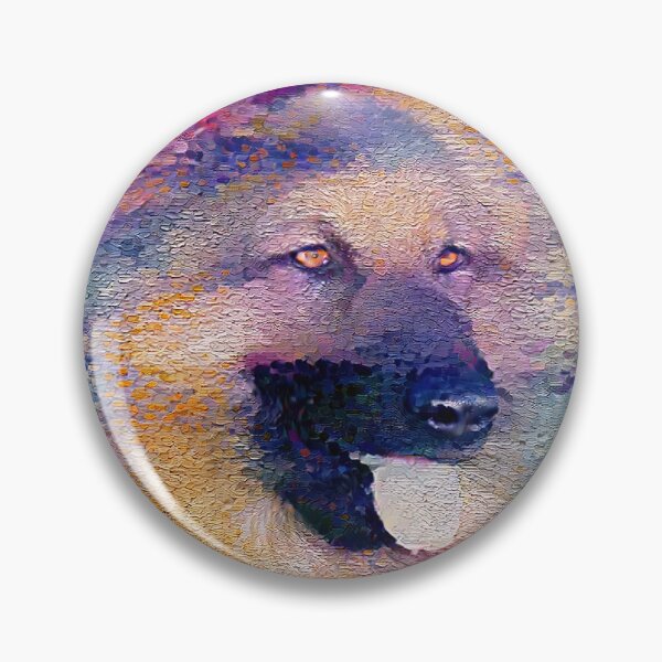Item preview, German Shepherd Dog Art designed and sold by Brushless.