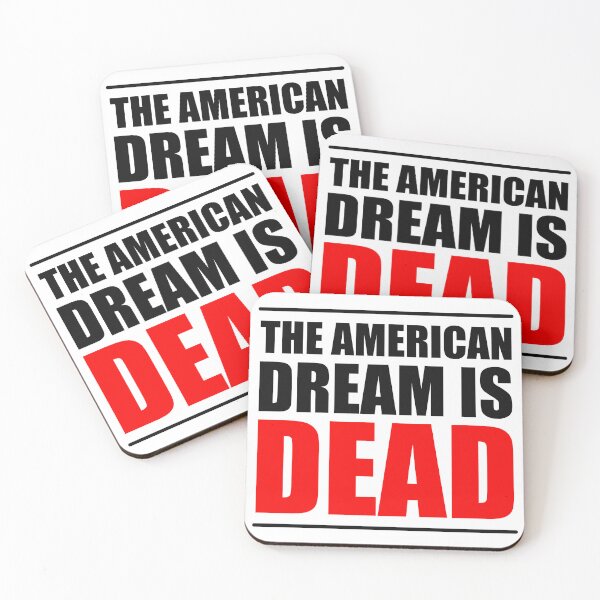 Item preview, The American Dream Is Dead designed and sold by Witch’s Cauldron.