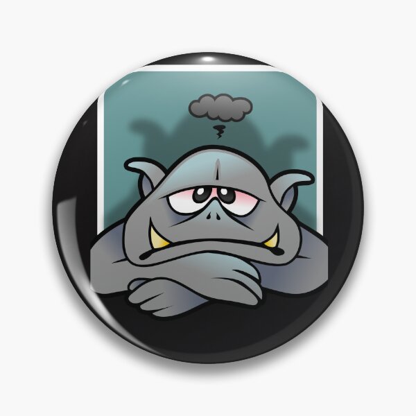 Item preview, Grumpy old troll classic t-shirt designed and sold by Jutec1.