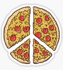 Pepperoni Peace-za! Sticker