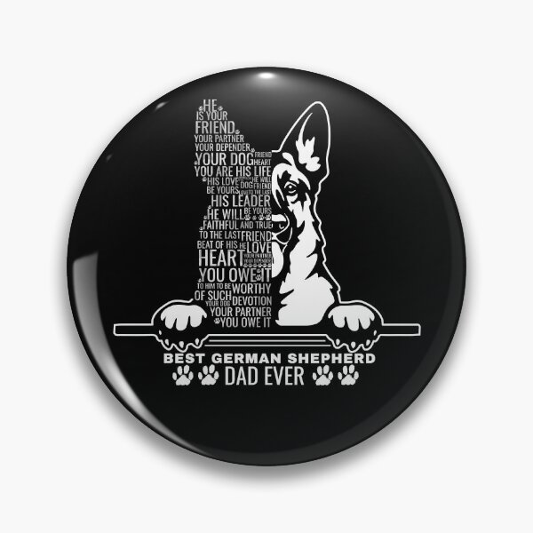 Item preview, Best German Shepherd Dad Ever designed and sold by MYZAK HRM.