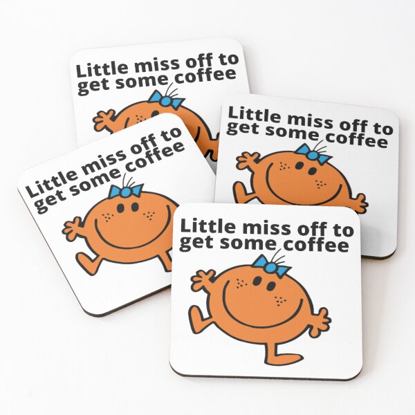 Item preview, Little miss off to get some coffee designed and sold by Lavannya.