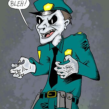 Artwork thumbnail, Vampire cop by The Creep factory